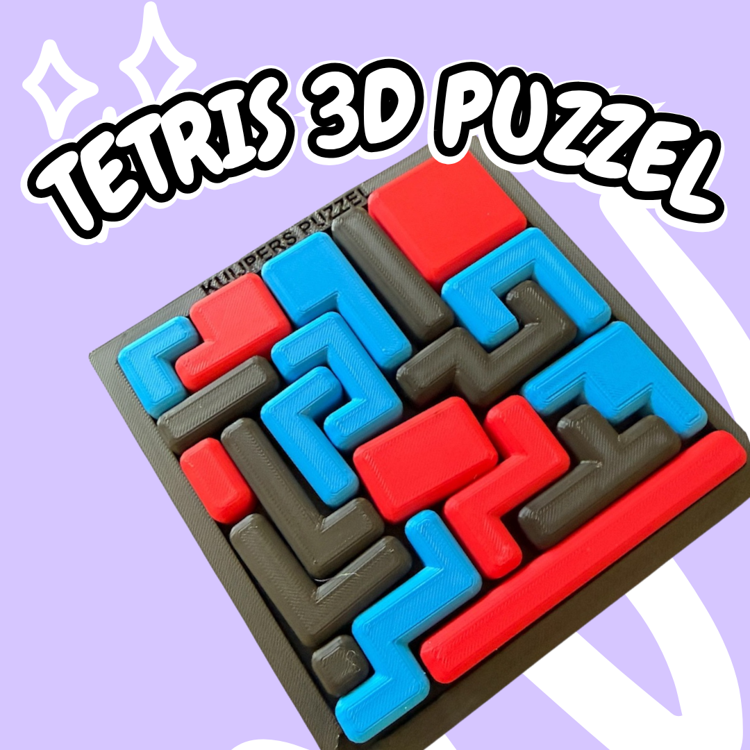 3D Puzzel met eigen (familie)naam